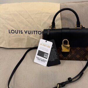 Louis Vuitton Locky BB Black and Brown Monogram Crossbody Bag